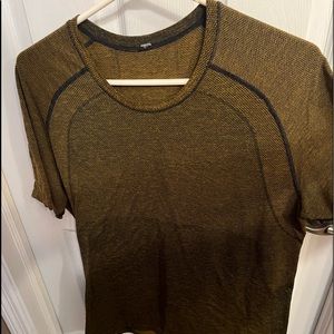 Lulu lemon metal tech shirt- size large